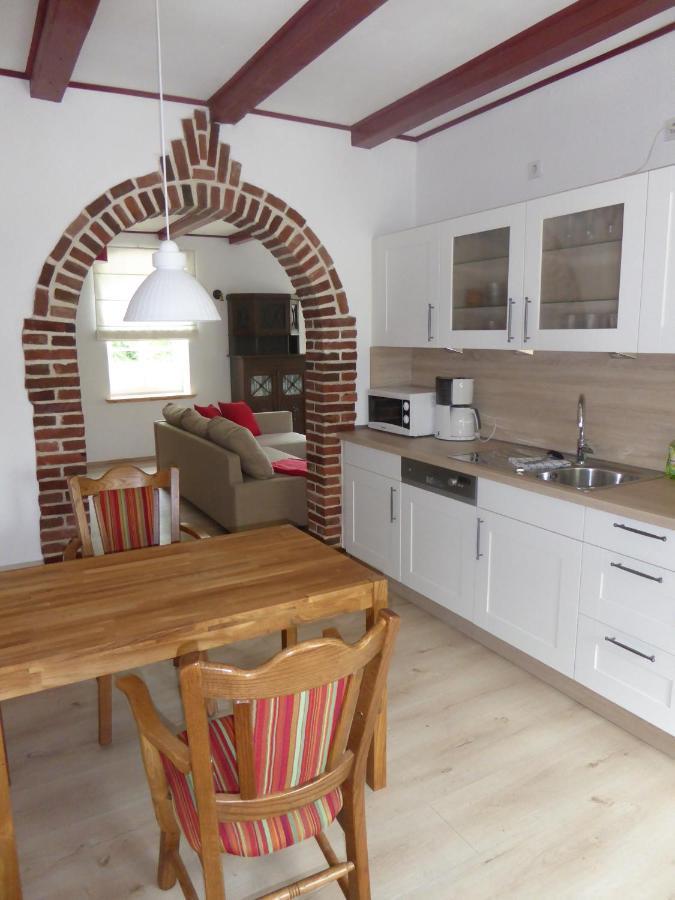 Ferienwohnung Elise Im Gulfhof Am Kanal Grossefehn ภายนอก รูปภาพ
