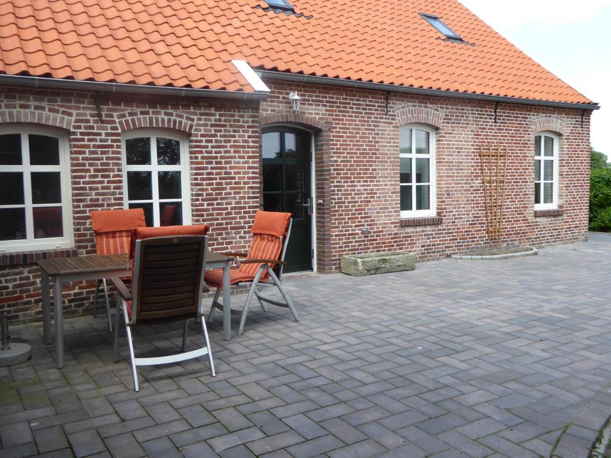 Ferienwohnung Elise Im Gulfhof Am Kanal Grossefehn ภายนอก รูปภาพ